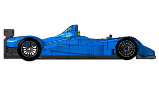 Illustration for article titled Corvette-Engined Formula Le Mans LMP2 Racer Makes Angry Noises